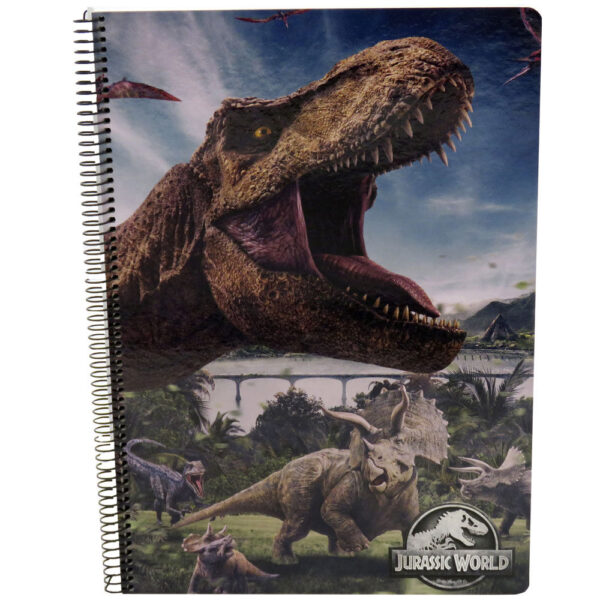 Jurassic Park – Jurassic World A4 notesz