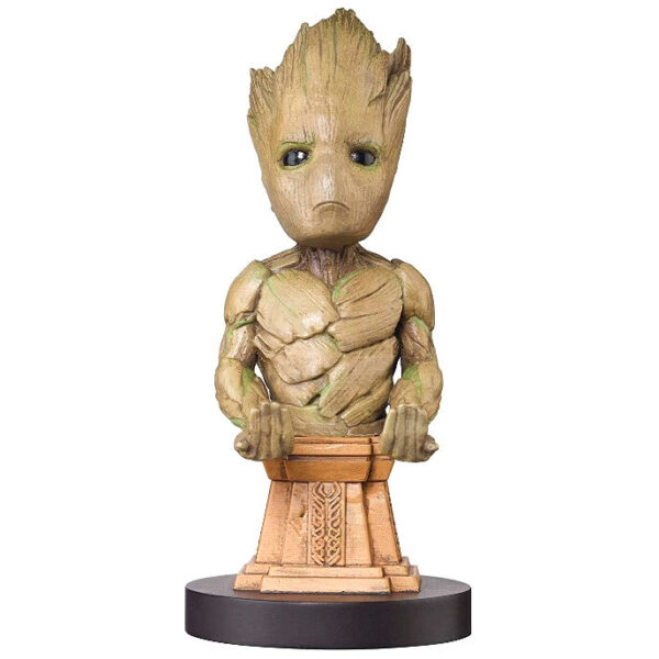Marvel – Guardians of the Galaxy Groot Plinth figura clamping bracket Cable guy 20 cm