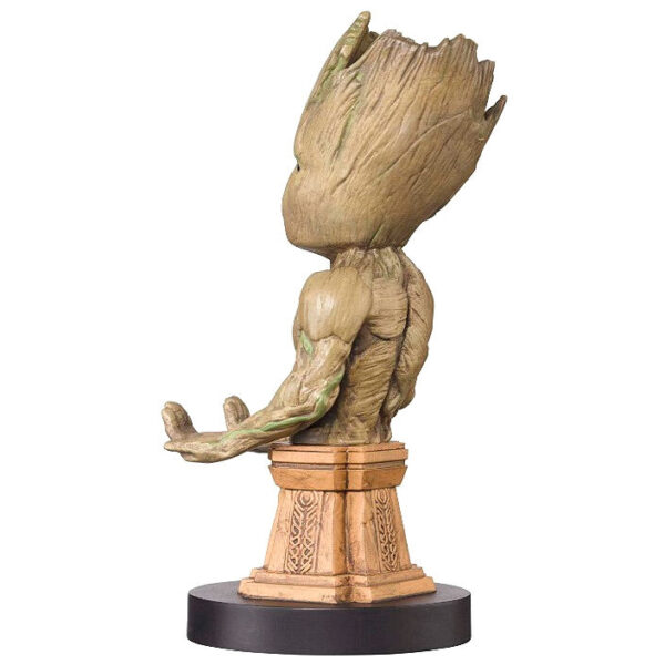 Marvel – Guardians of the Galaxy Groot Plinth figura clamping bracket Cable guy 20 cm