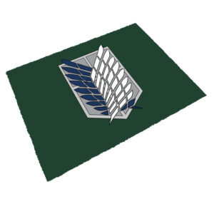 img_342099_da0b7606a11bc6cc04a6219eca19cf09_1.jpg Attack on Titan – Emblema Scout doormats