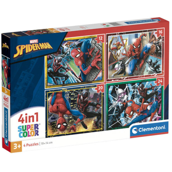 Marvel – Spiderman puzzle 12-16-20-24pcs
