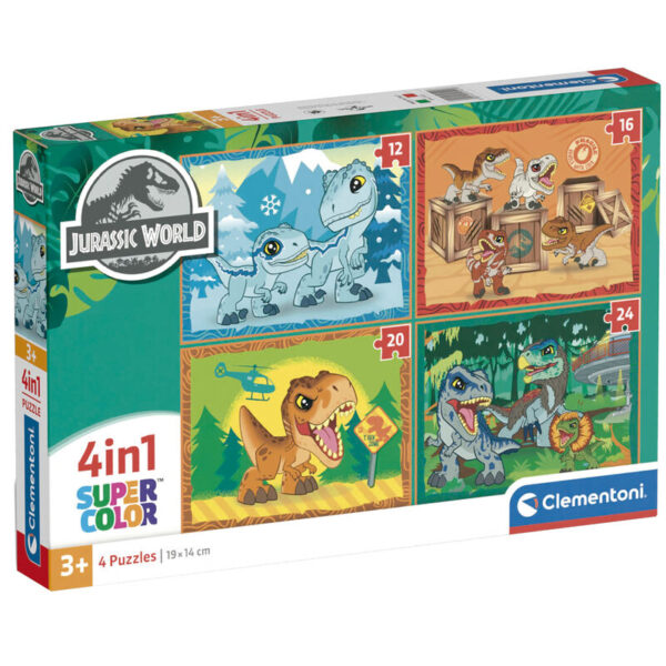 Jurassic Park – Jurassic World puzzle 12-16-20-24pcs