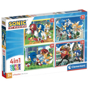 Sonic – the Hedgehog puzzle 12-16-20-24pcs