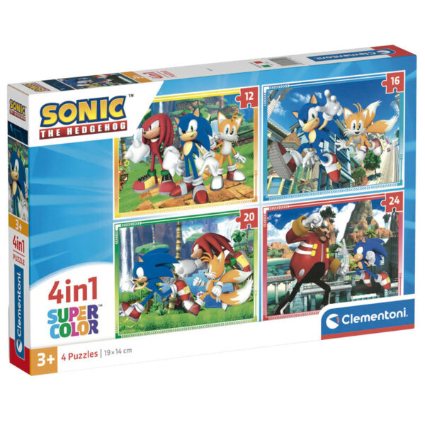 Sonic – the Hedgehog puzzle 12-16-20-24pcs
