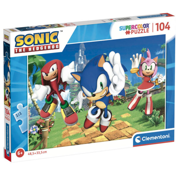Sonic – the Hedgehog puzzle 104pcs
