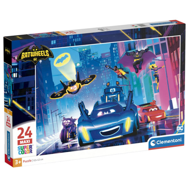 DC Comics – Batwheels mazi puzzle 24pcs
