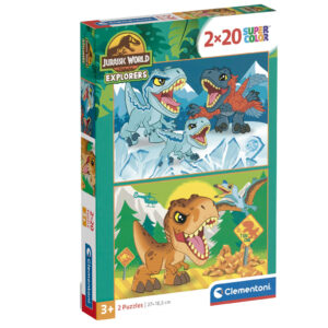 img_342696_2ae961dcfa7cf53bffa6655c96470ffc_1.jpg Jurassic Park – Jurassic World puzzle 2x20pcs