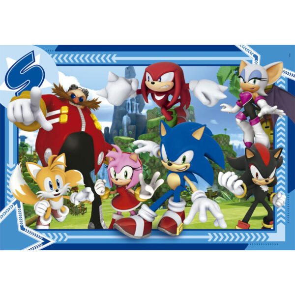 Sonic – the Hedgehog puzzle 300pcs