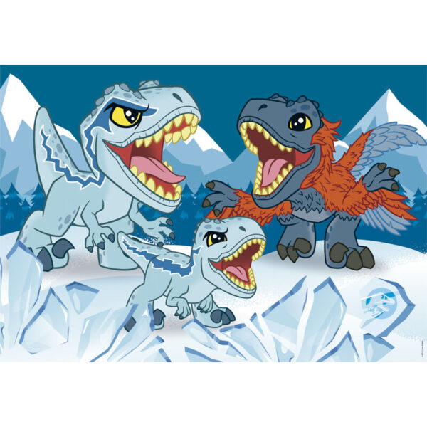 Jurassic Park – Jurassic World puzzle 2x20pcs