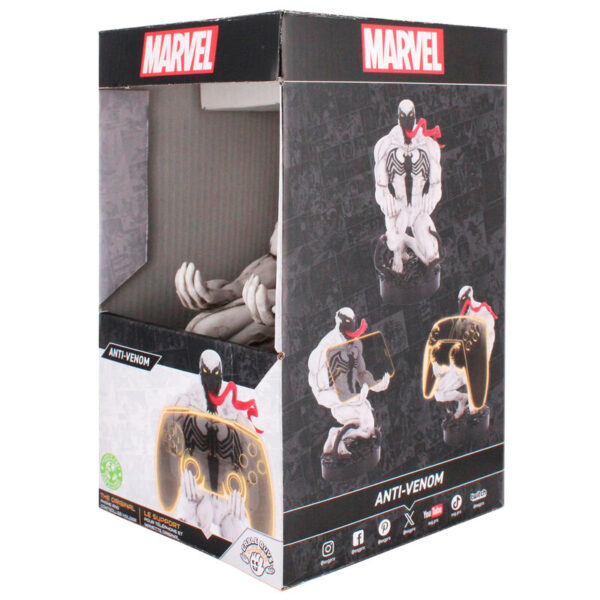 Marvel – Anti-Venom figura clamping bracket Cable guy 21 cm