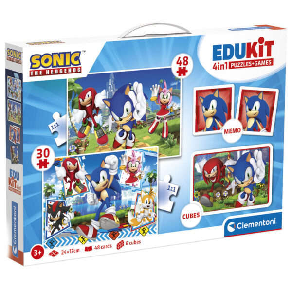 Sonic – The Hedgehog Edukit 4 in 1