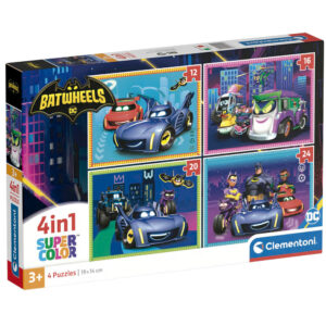 DC Comics – Batwheels puzzle 12+16+20+24pcs