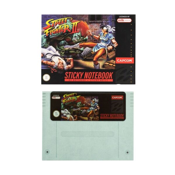 Street Fighter – A5 premium Sticky notes notesz