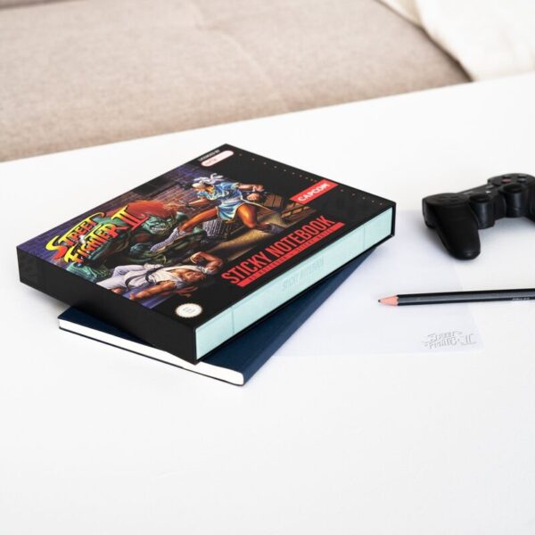 Street Fighter – A5 premium Sticky notes notesz