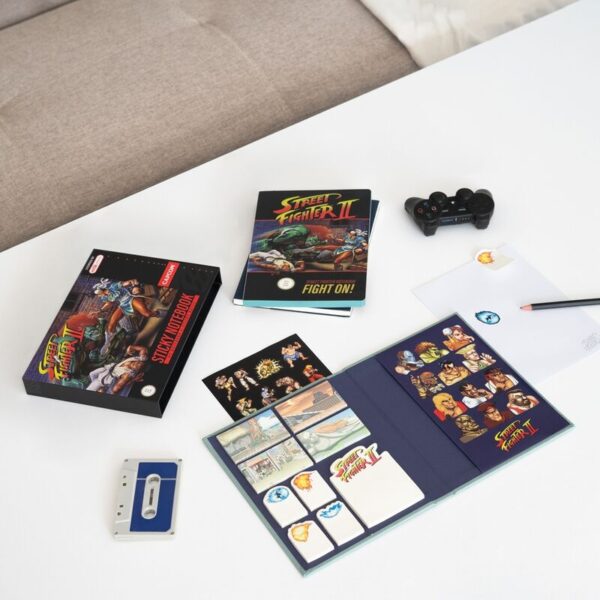 Street Fighter – A5 premium Sticky notes notesz