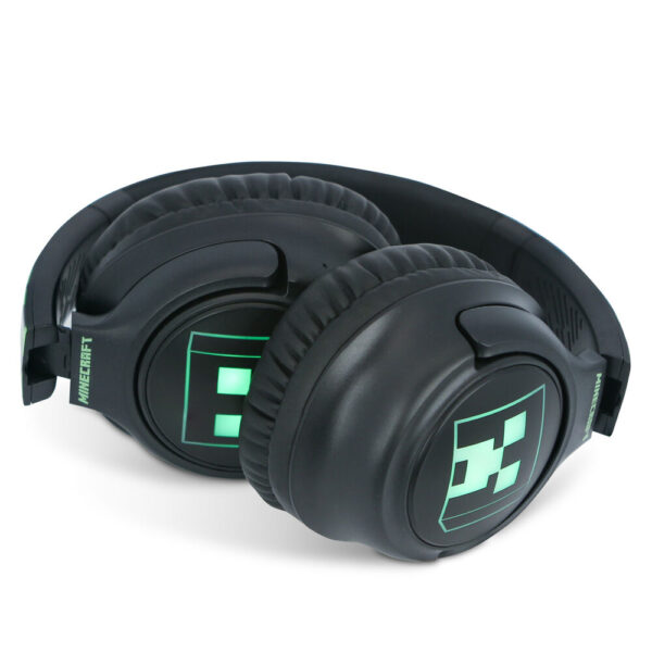 Minecraft – wireless LED headphones