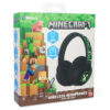 Minecraft – wireless LED headphones