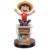 One Piece – Luffy Wanted poszter clamping bracket Cable guy 20 cm