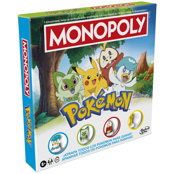 Pokémon – Spanish Monopoly Pokemon társasjáték