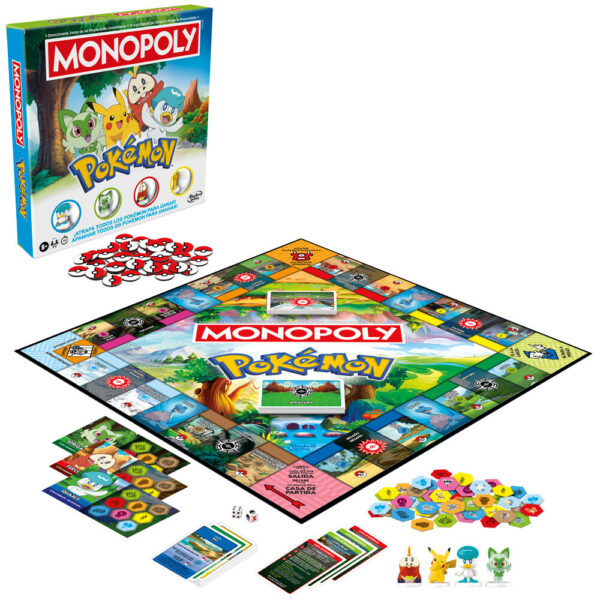 Pokémon – Spanish Monopoly Pokemon társasjáték