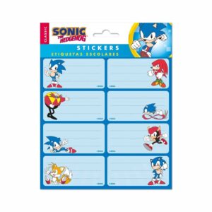 Sonic – the Hedhegoh Adhesive labels