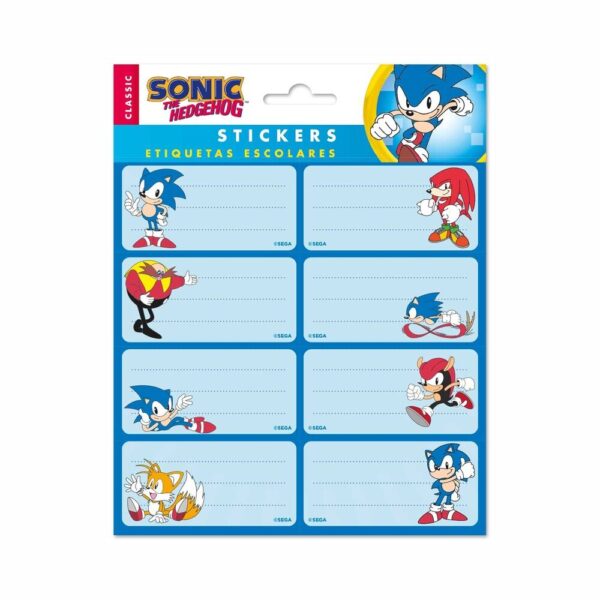 Sonic – the Hedhegoh Adhesive labels