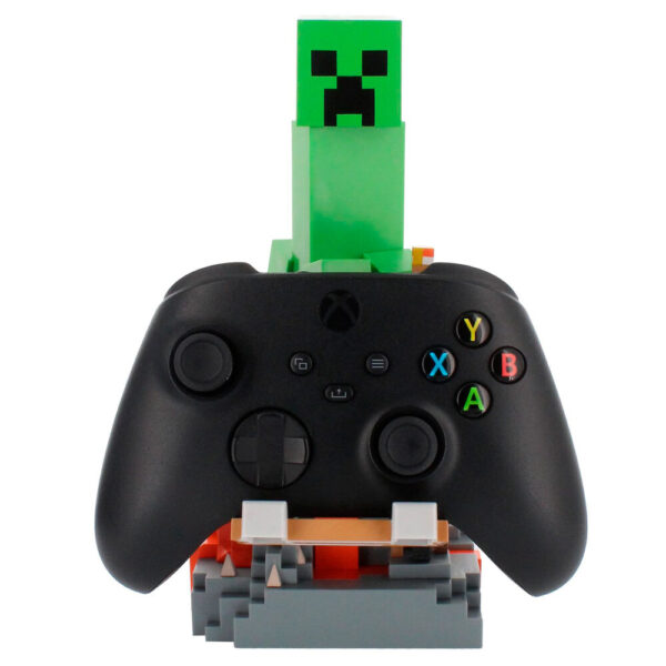 Minecraft – Creeper clamping bracket Cable guy 20 cm