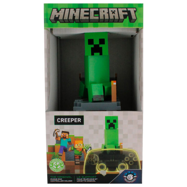 Minecraft – Creeper clamping bracket Cable guy 20 cm