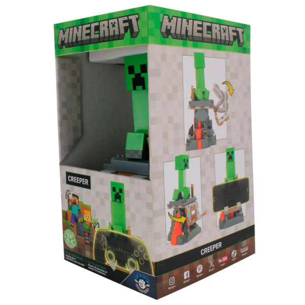 Minecraft – Creeper clamping bracket Cable guy 20 cm
