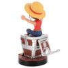 One Piece – Luffy Wanted poszter clamping bracket Cable guy 20 cm