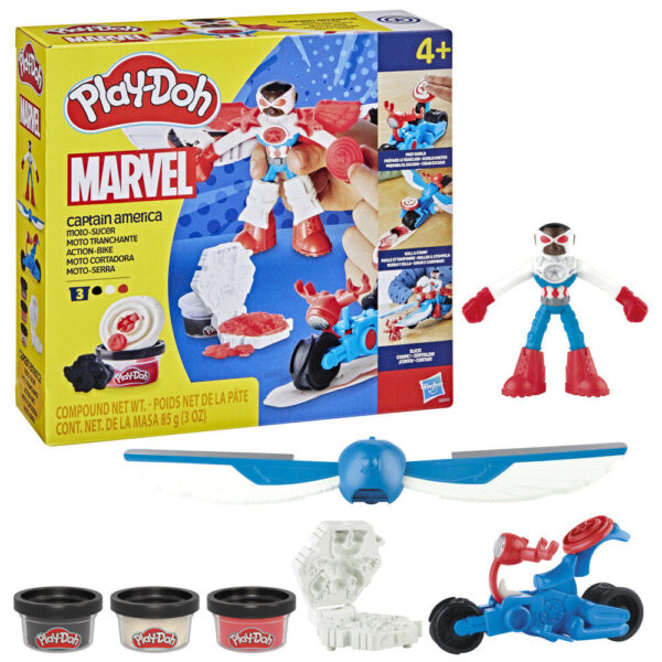 Marvel – Play-Doh Marvel Captain America Motor mower
