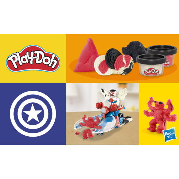 Marvel – Play-Doh Marvel Captain America Motor mower