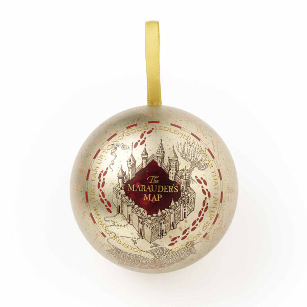 Harry Potter – Marauders' Map Pin + Christmas ball