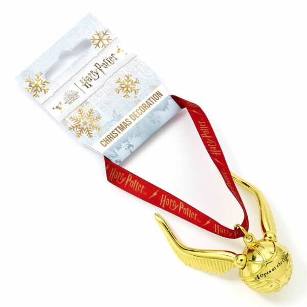 Harry Potter – Golden Snitch Christmas ornament