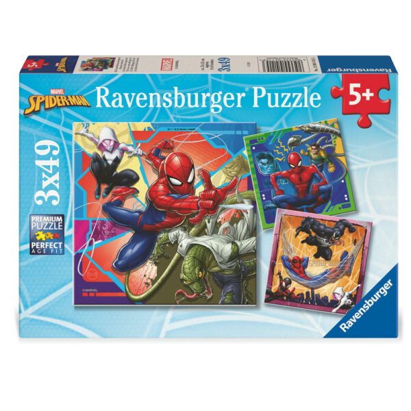 Marvel – Spiderman puzzle 3x39pcs