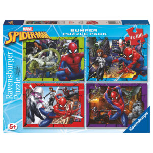Marvel – Spiderman puzzle 4x100pcs