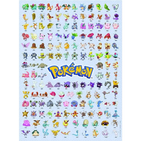 Pokémon – puzzle 500pcs