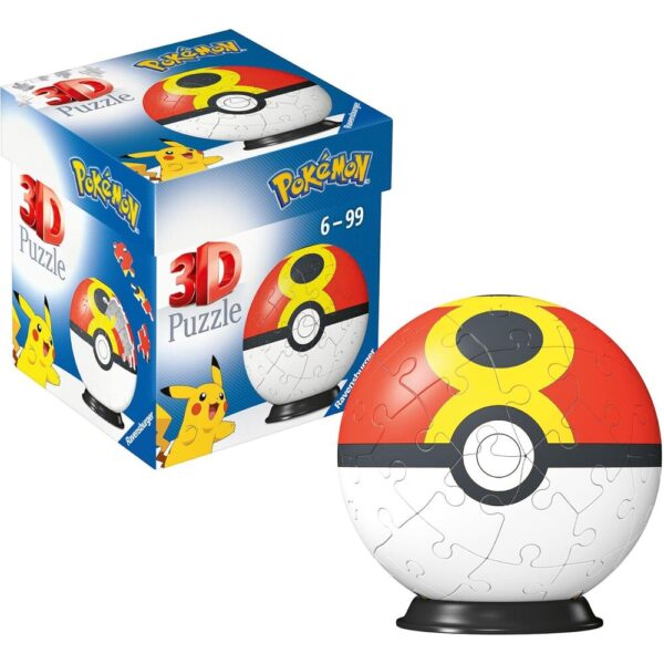 Pokémon – Poke Ball 3D puzzle 54pcs
