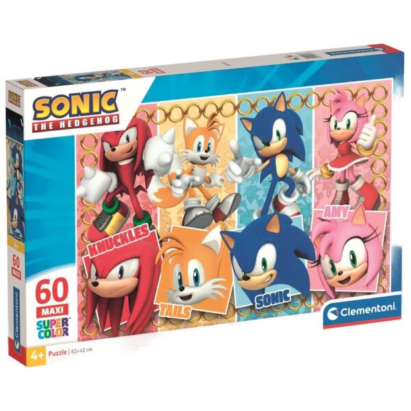 Sonic – the Hedgehog maxi puzzle 60pcs