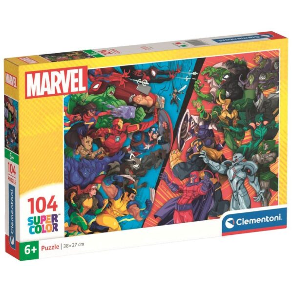 Marvel – Heroes vs Villains puzzle 104pcs
