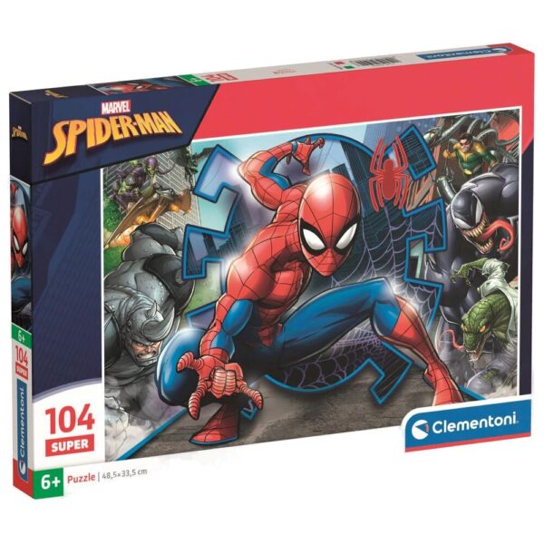 Marvel – Spiderman super puzzle 104pcs