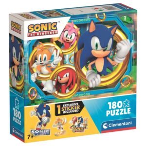 Sonic – the Hedgehog puzzle 180pcs