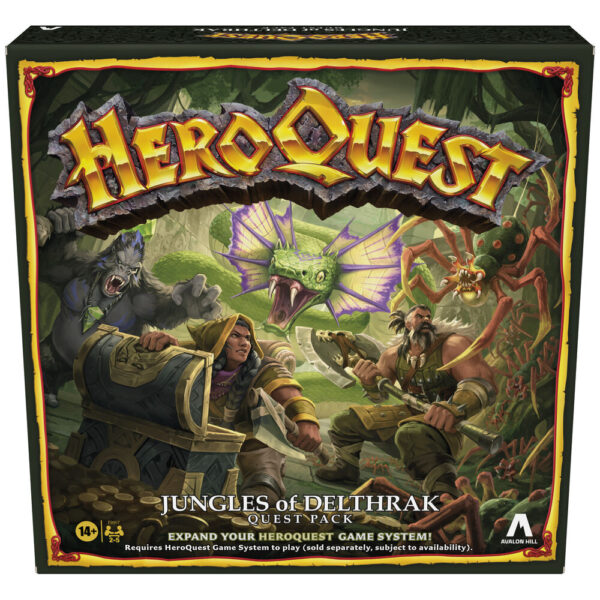 Dungeons & Dragons – English Heroquest Jungles of Delthark Expansion társasjáték
