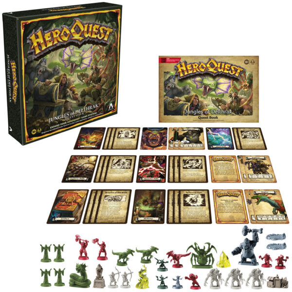 Dungeons & Dragons – English Heroquest Jungles of Delthark Expansion társasjáték