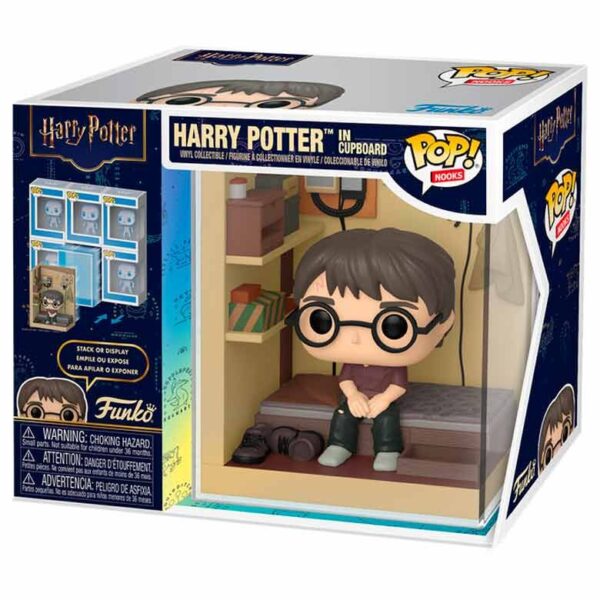 Harry Potter – POP figura Nooks Harry Potter in Cupboard