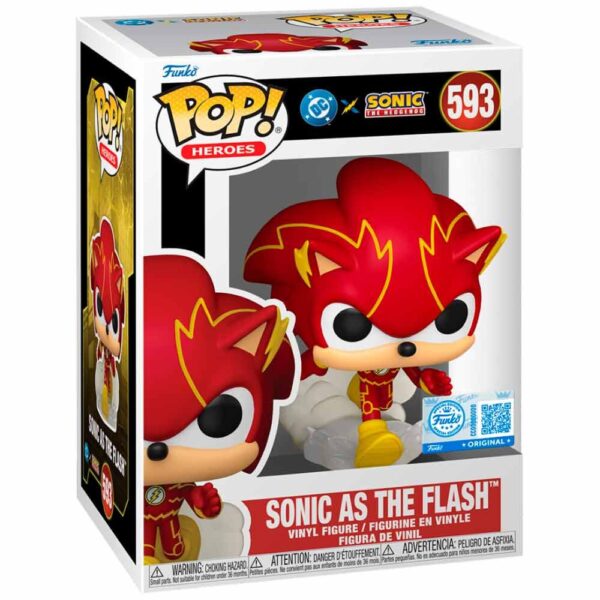 Sonic – POP figura Sonic The Hedgehog DC Comics Sonic As The Flash Exclusive