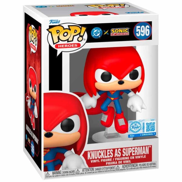 Sonic – POP figura Sonic The Hedgehog DC Comics Knuckles As Superman Exclusive