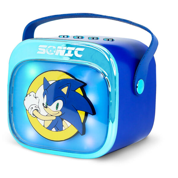 Sonic – The Hedgehog LED Karaoke Speaker and Microphone
