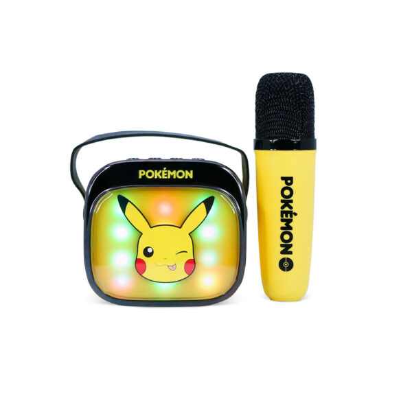 Pokémon – Pikachu LED Karaoke Speaker and Microphone