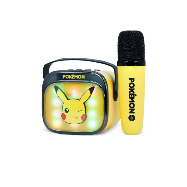 Pokémon – Pikachu LED Karaoke Speaker and Microphone
